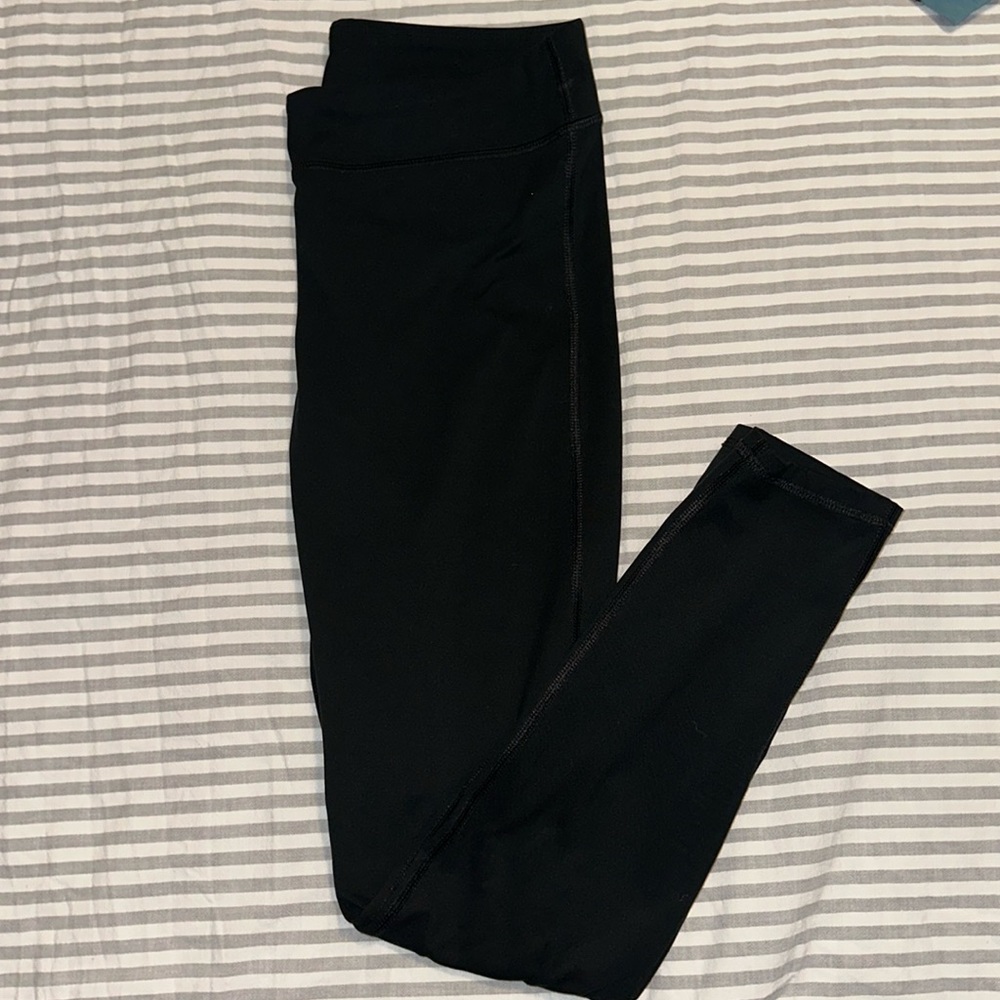 Under Armour black youth large full length leggings!